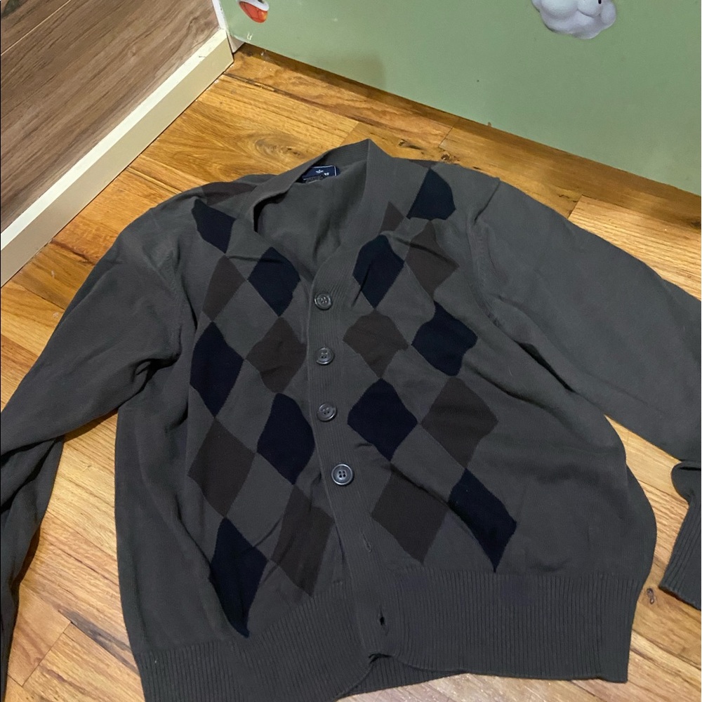 old styled cardigan